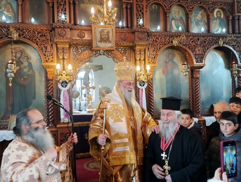 Τιμητική διάκριση π. Χρήστου Αθανασιάδη